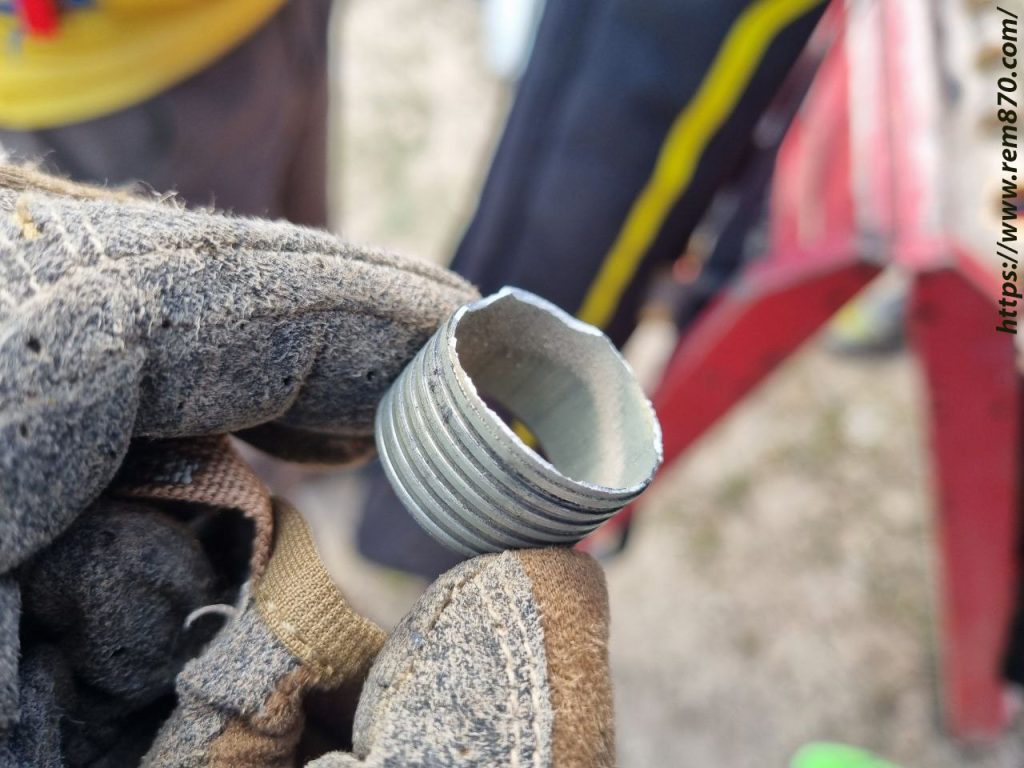 Broken Beretta 1301 Magazine Tube